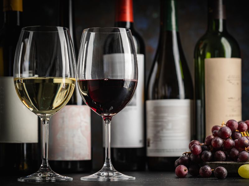 Kosher wine selection